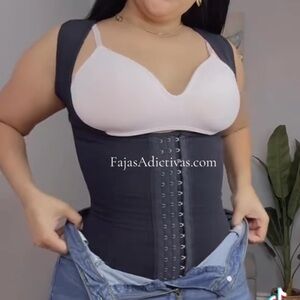 FajasAdictivas Black Women's Waist Trainer Vest